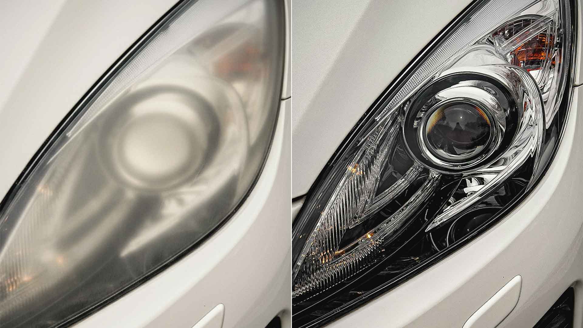 Oryginał! Zestaw chusteczek do zmatowiałych reflektorów bez polerowania.